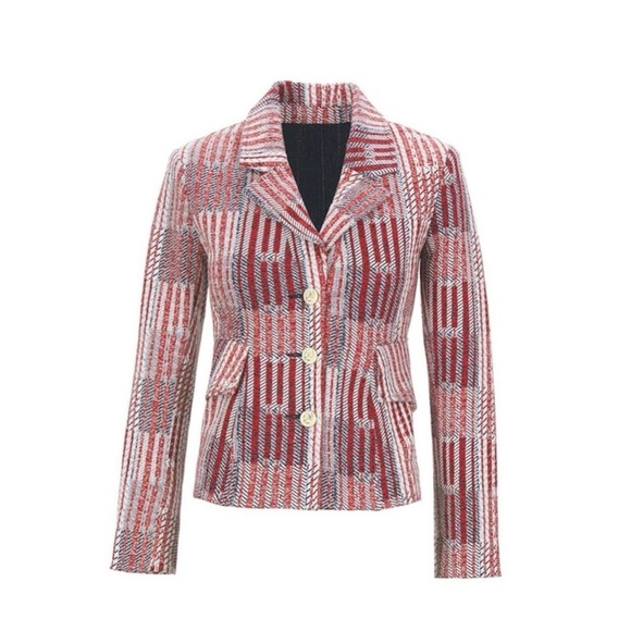 CAbi patchwork Blazer #6028 - Picture 3 of 9